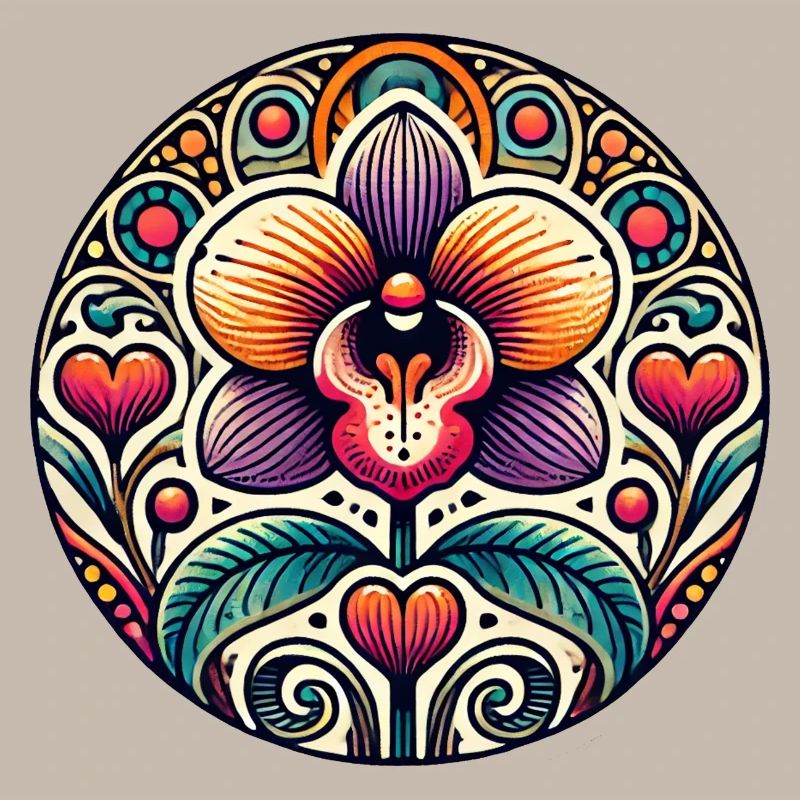 orchidée