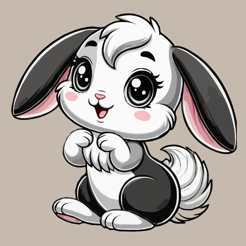 Fille lapin