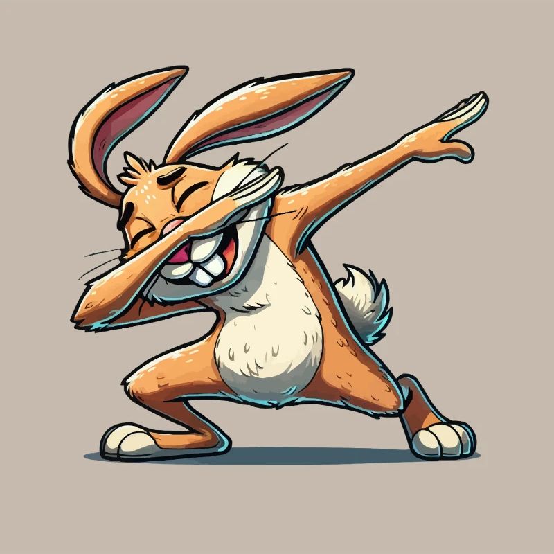 hase dabbing comic