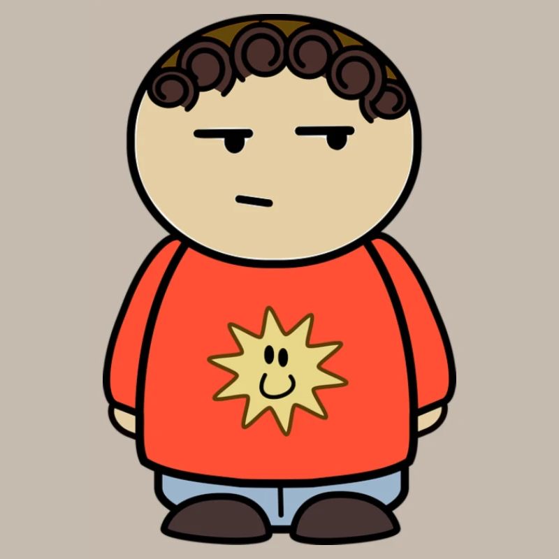 Verdächtigte Comic Figur - Geschenkidee