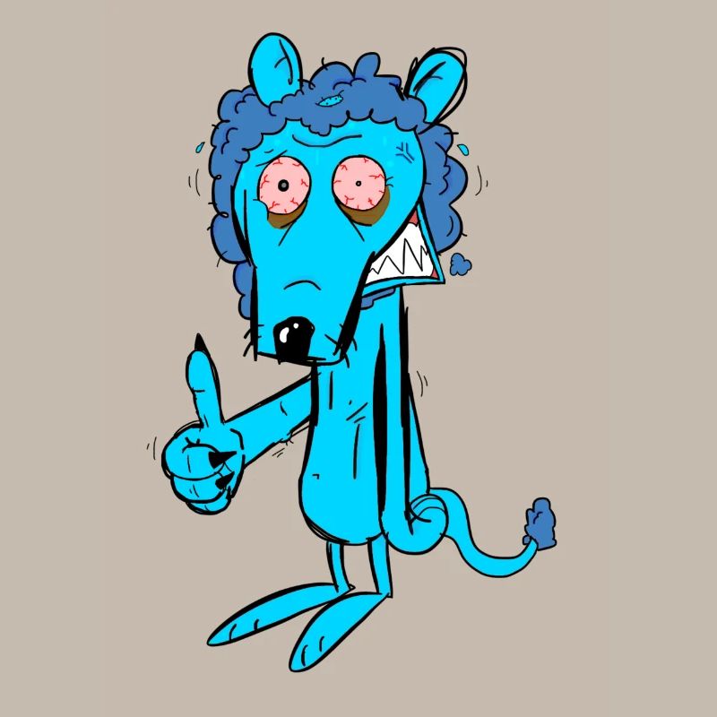 Anxious Lion