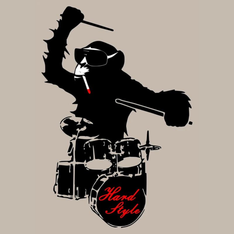 hard style monkey