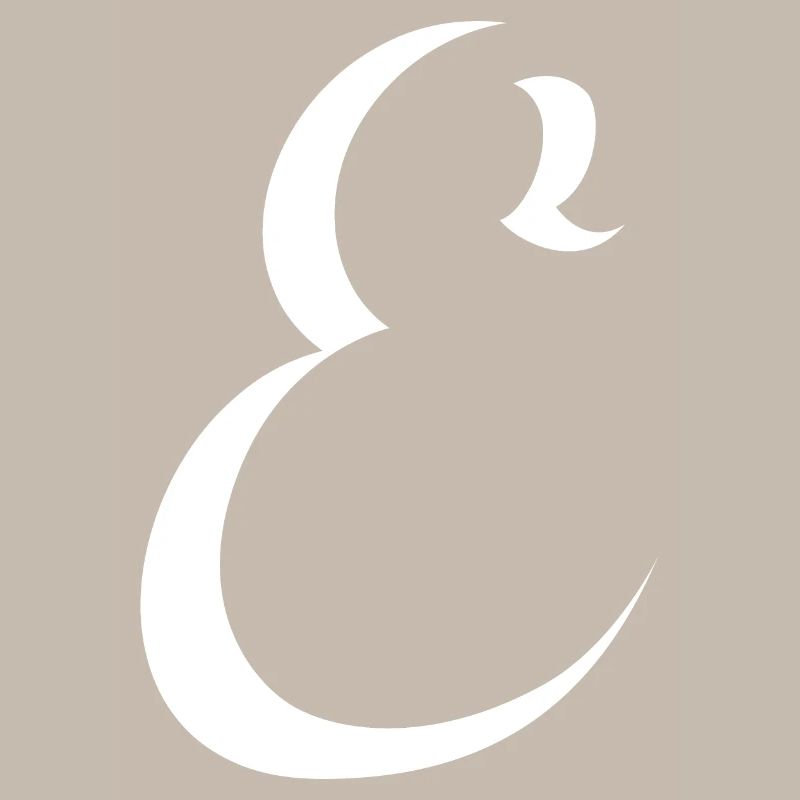 Letter E, name, the letter E