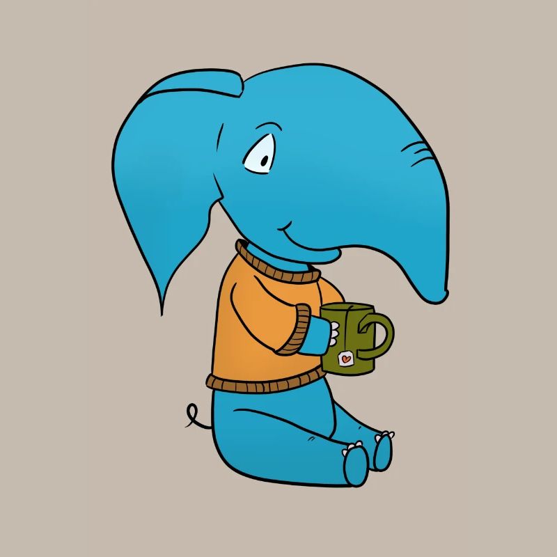 Elefant Tee