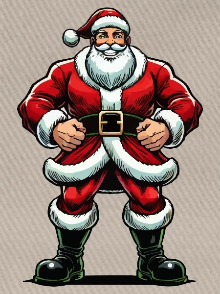 Weihnachtsmann Cartoon