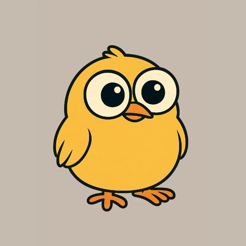 Bébé-oiseau poussin d’oiseau