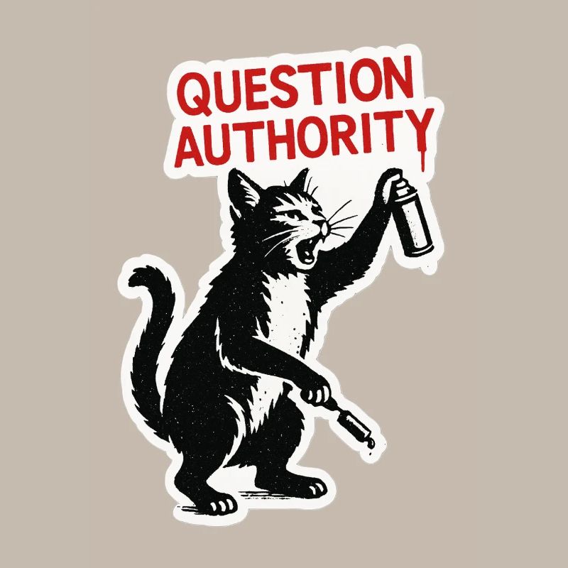 Cat Rebel: Question Authority