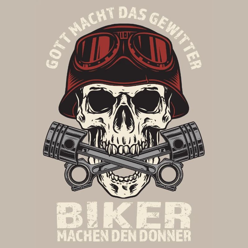 God makes the thunderstorm - bikers the thunder