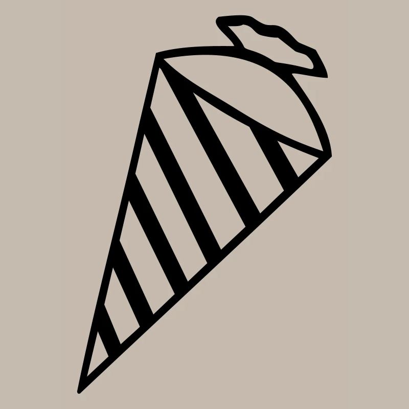 Sugar cone - school cone