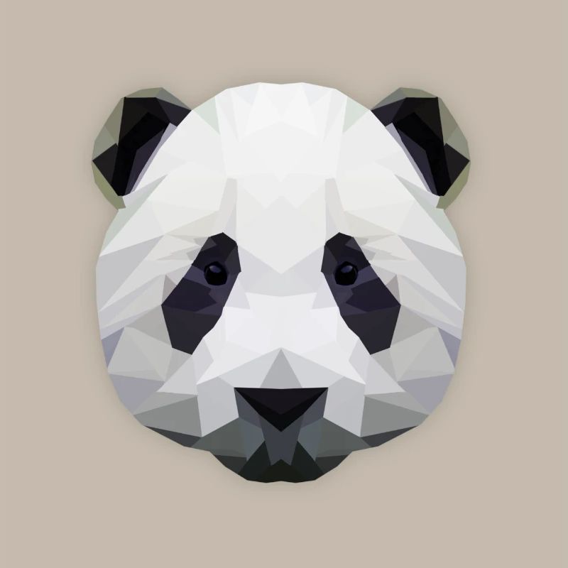 Low Poly Panda