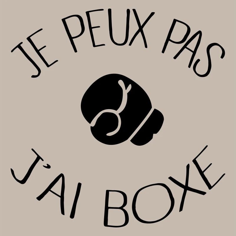 Je peux pas j'ai Boxe