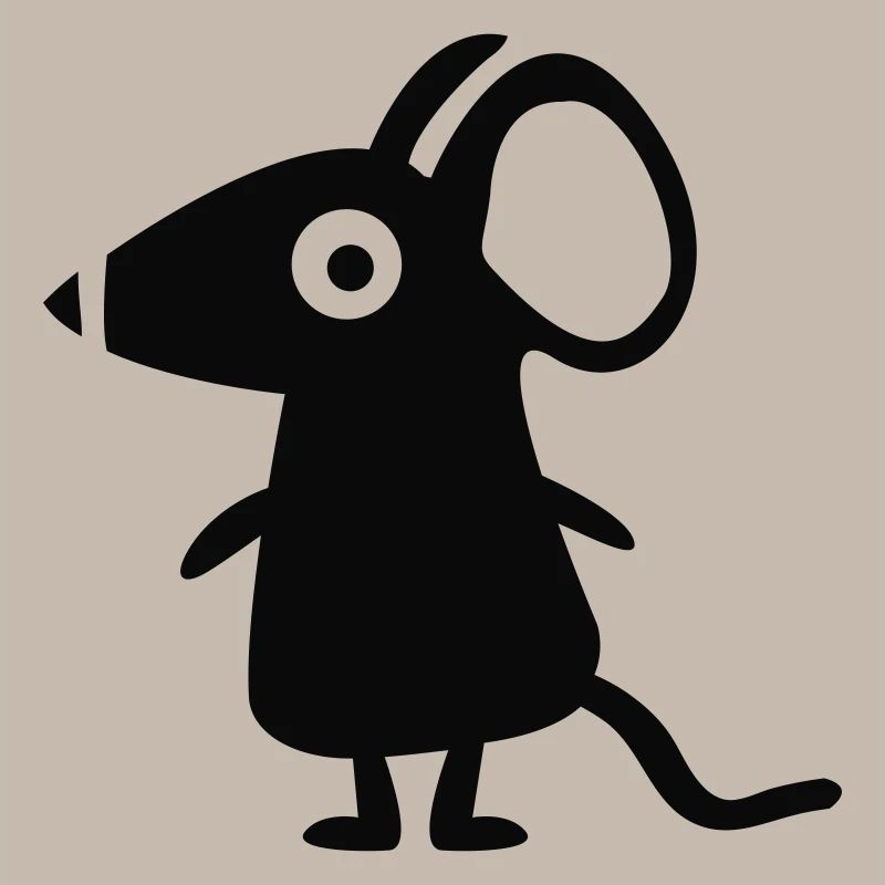 little mouse - line