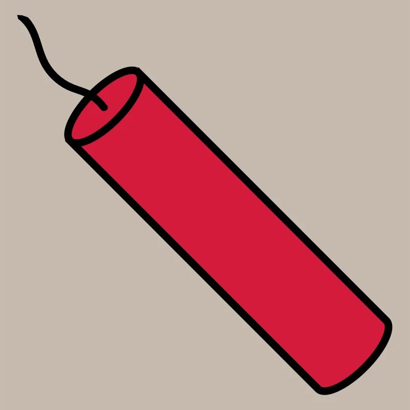 stop rod tnt dynamite explode explosion