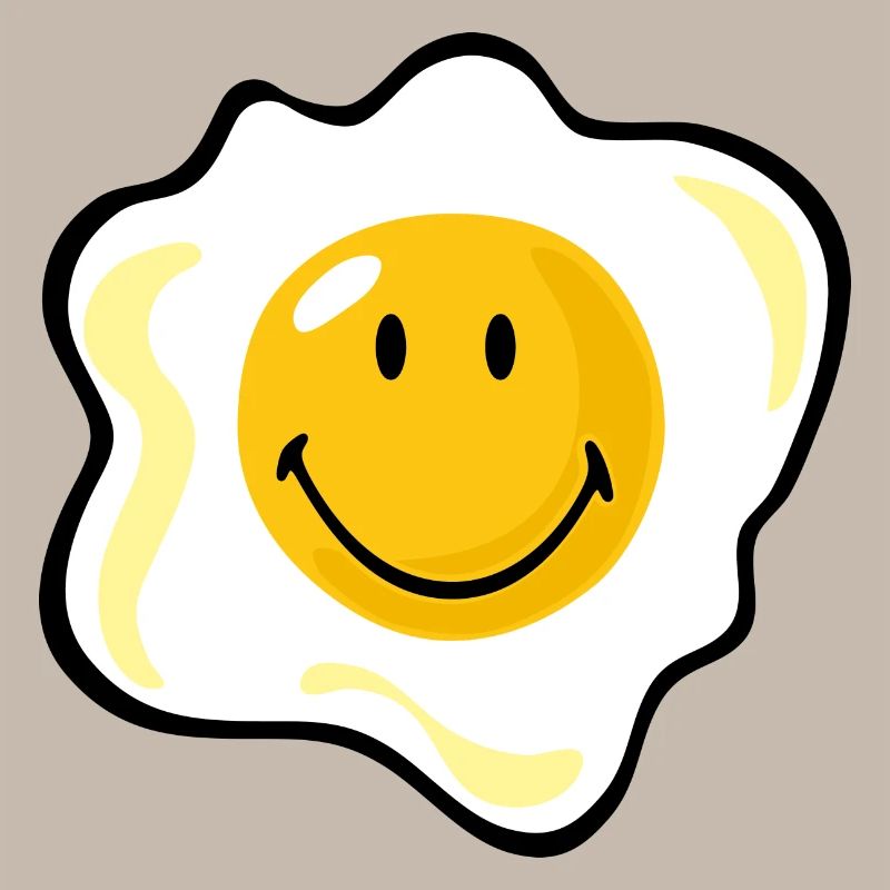 Smiley Fried Egg
