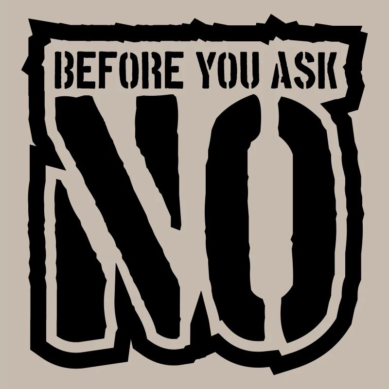 Saying logo no