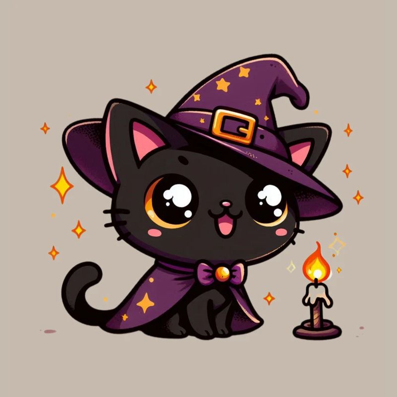 Chaton Sorcière