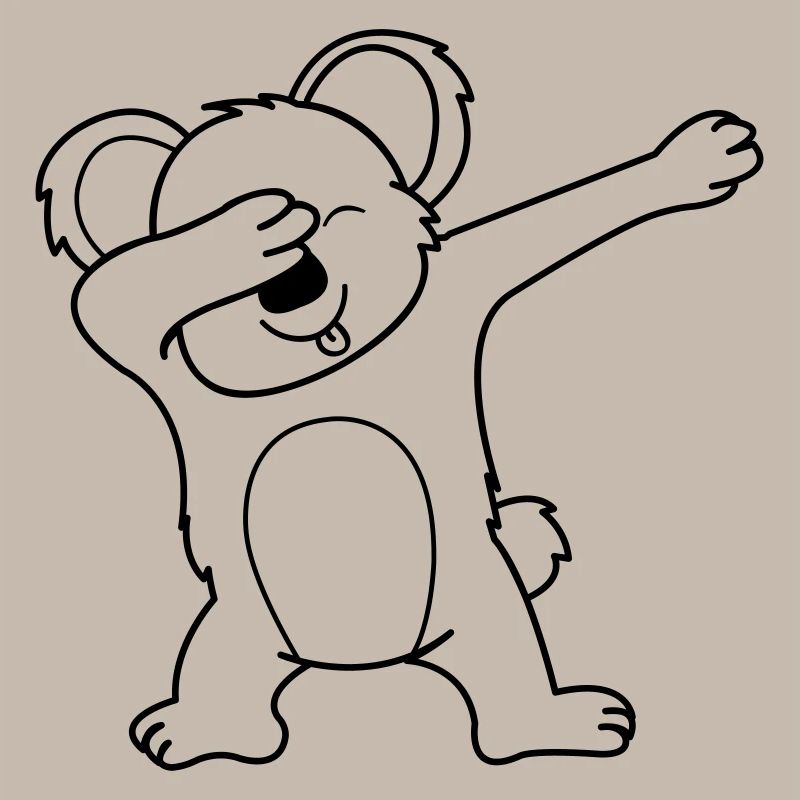 Koala Dabbing 01