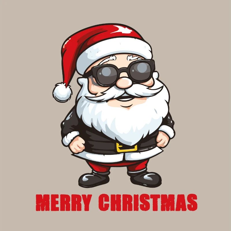 Weihnachtsmann Sonnenbrille