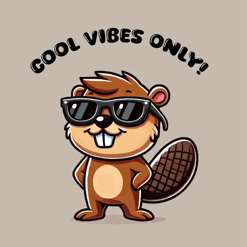 Beaver Comic Sunglasses