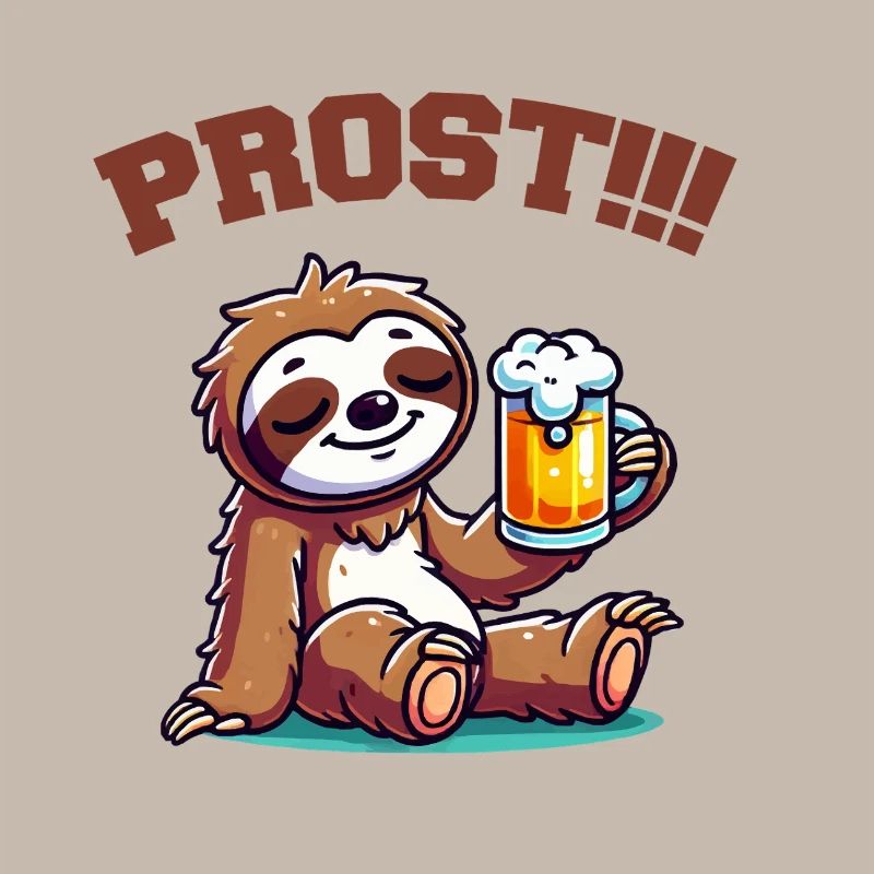 Sloth Beer Comic