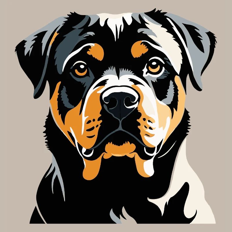 Rottweiler - Pet Dog Sticker