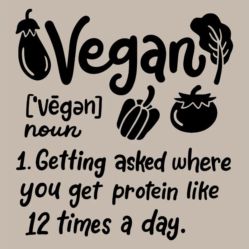 Vegan-getting demandé où vous obtenez des protéines