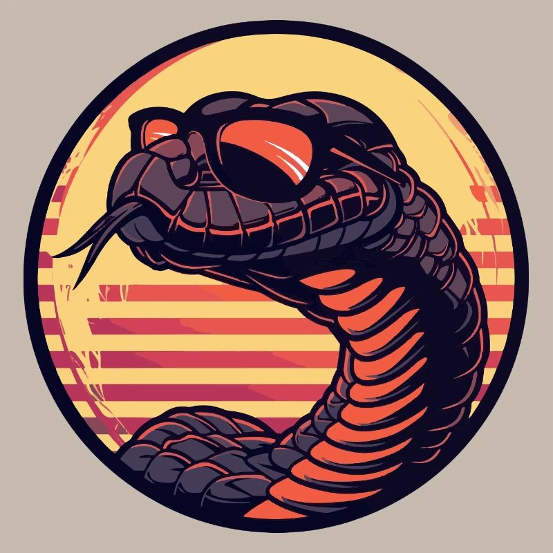 Snake Cobra Comic Cool