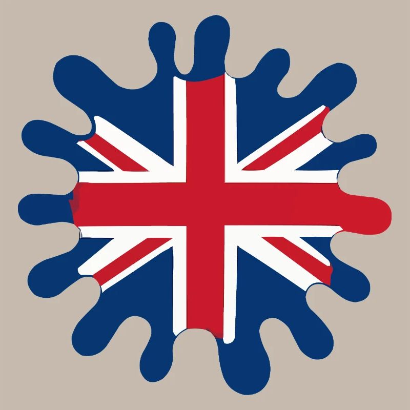 Blobs de drapeau de l’Angleterre