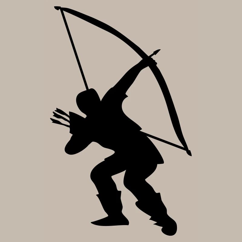 Archery longbow medieval design