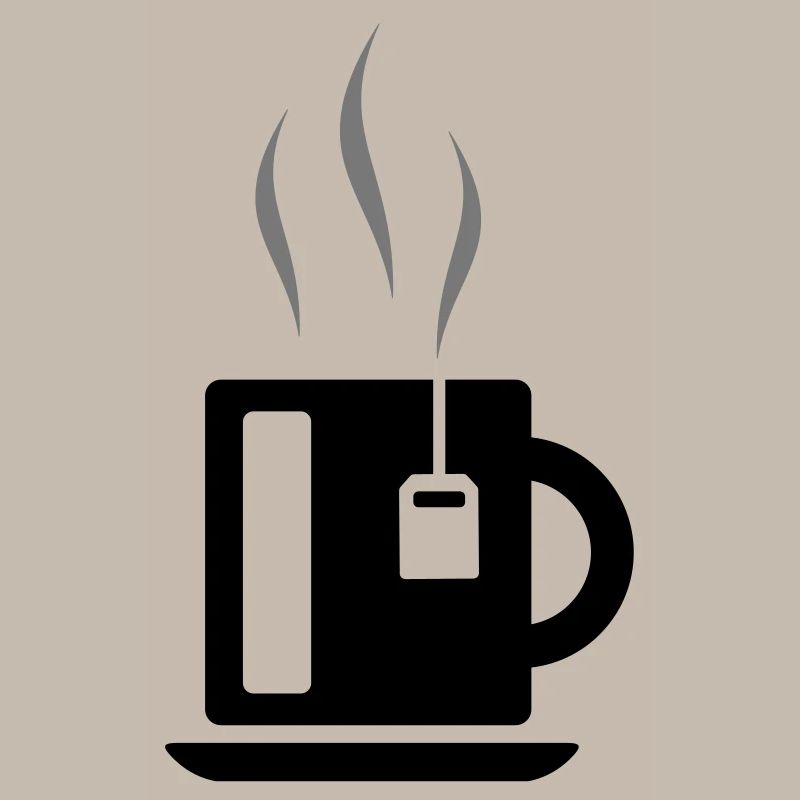 Tasse Tee mit Teebeutel