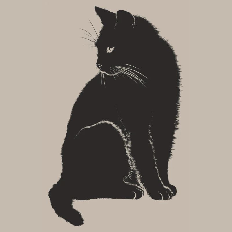 douce idée cadeau Chat Noir