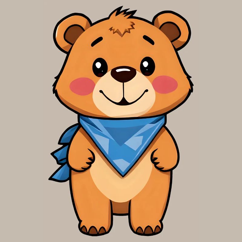 Ours en peluche élégant