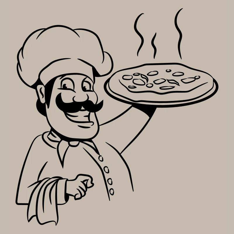 cuire la pizza de cuisson