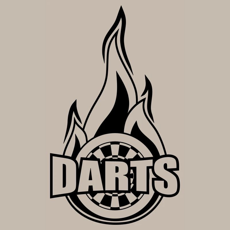 black darts burning fire target flame flames