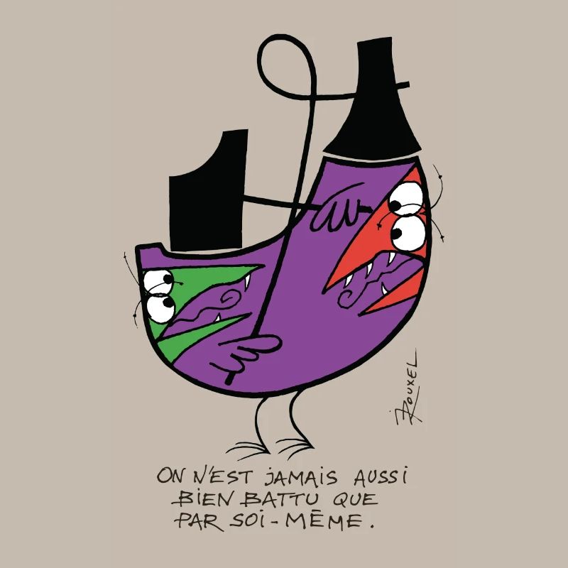 Battu par soi même
