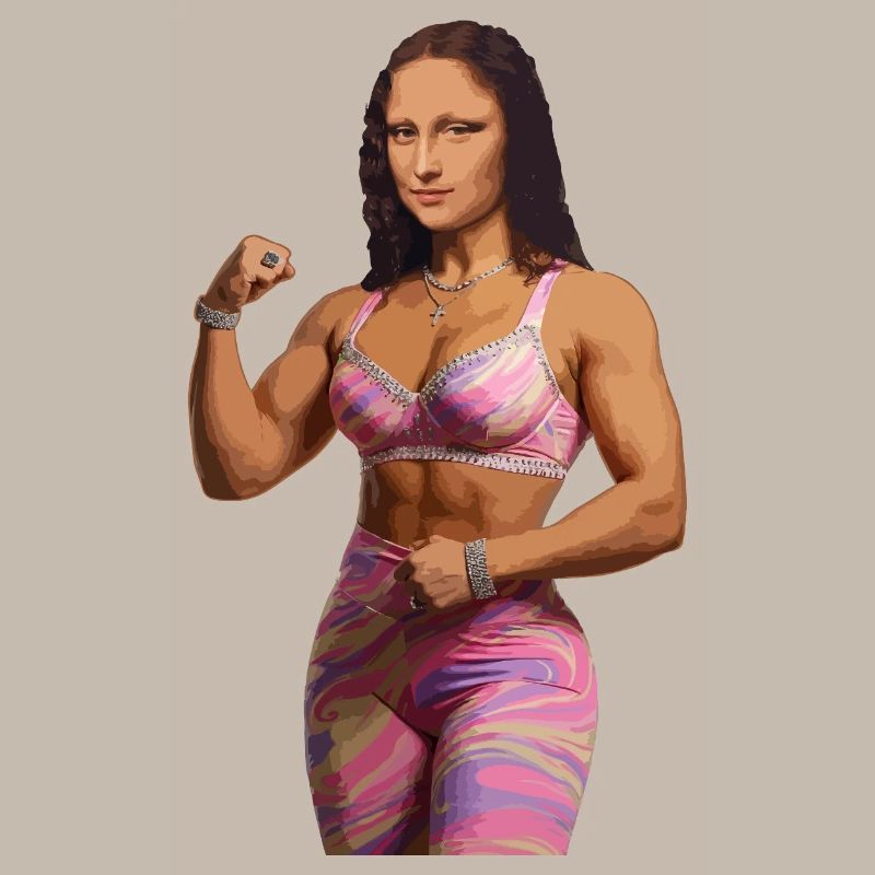 Mona Lisa bling bling
