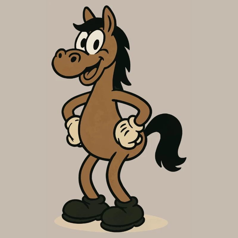 pferd comic