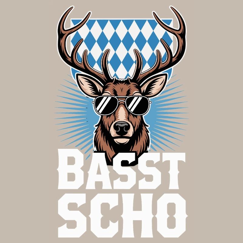 Basst Scho Hirsch Dialecte bavarois Bavière