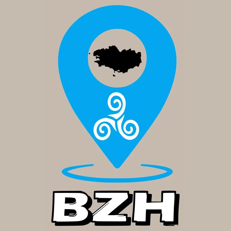 Triskel Breizh Bleu