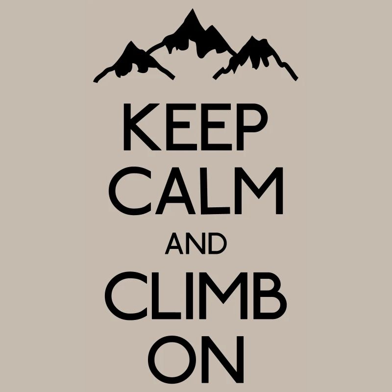 Keep Calm Klettern