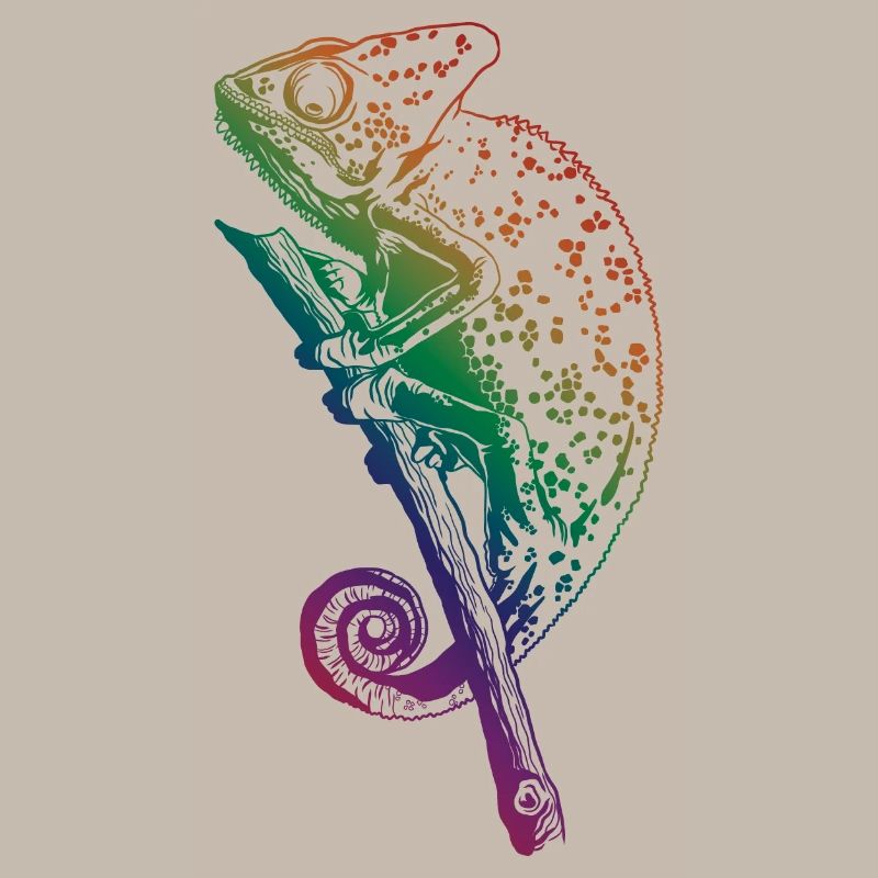 Chameleon Lizard Graphic Reptile Chameleon Lover