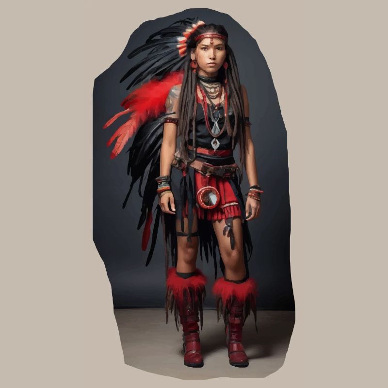 Indianer Mädchen