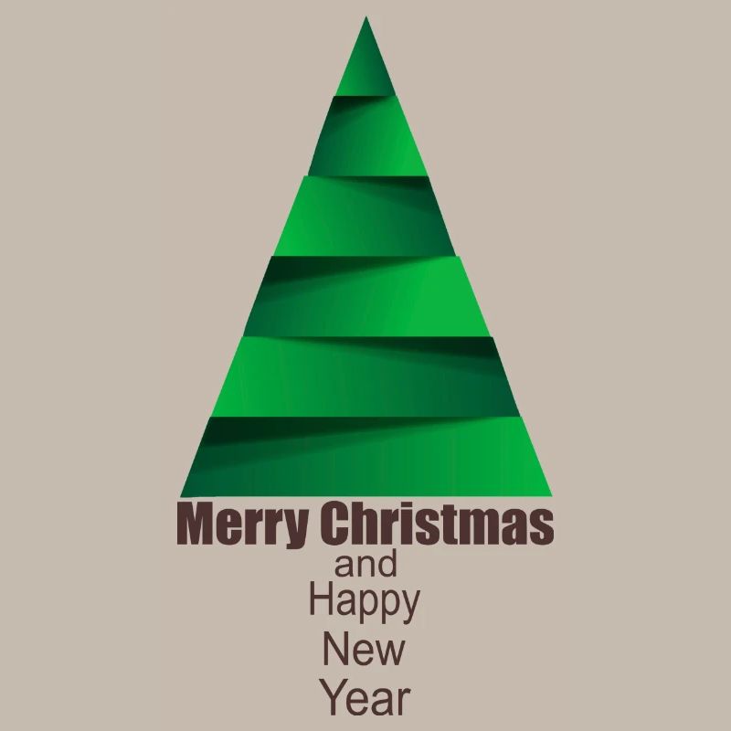 Moderner Weihnachtsbaum Modern Christmas Tree