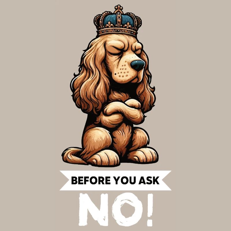 Before You Ask Cocker Spaniel Cockerhund 