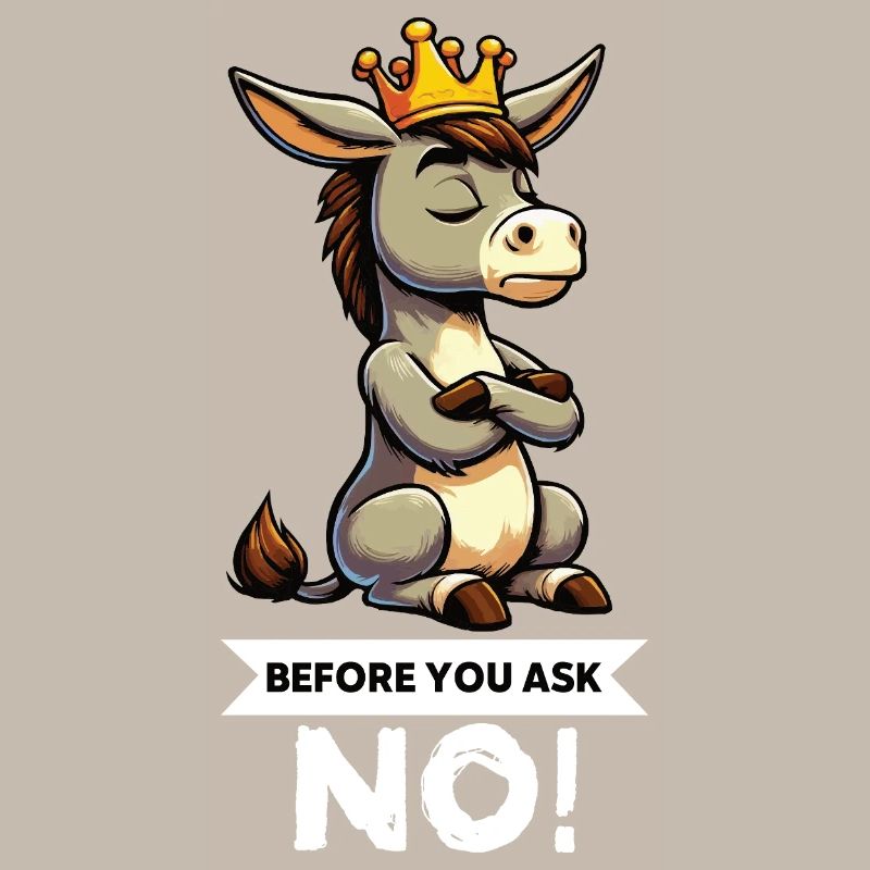 Before You Ask Esel Eselchen Eselhalter Muli Mulis