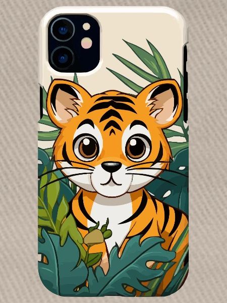 Tigerjunge im Dschungel