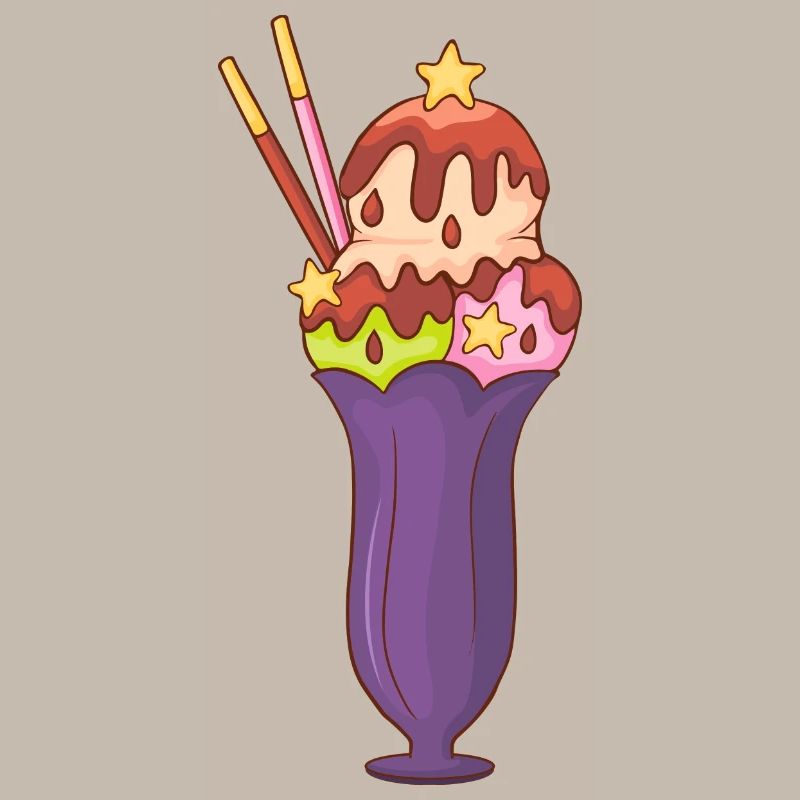 Crème glacée, crème glacée, crème glacée, crème glacée, boule, crème glacée, sundae