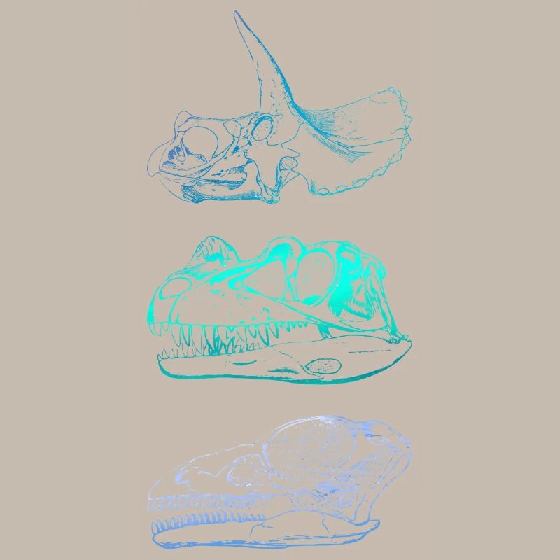 Dinosaurier-Schädel