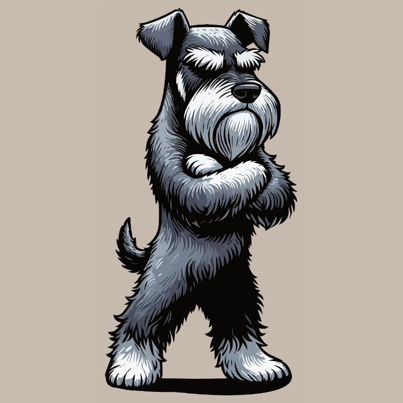 Schnauzer Schnauzer géant Propriétaire du Schnauzer