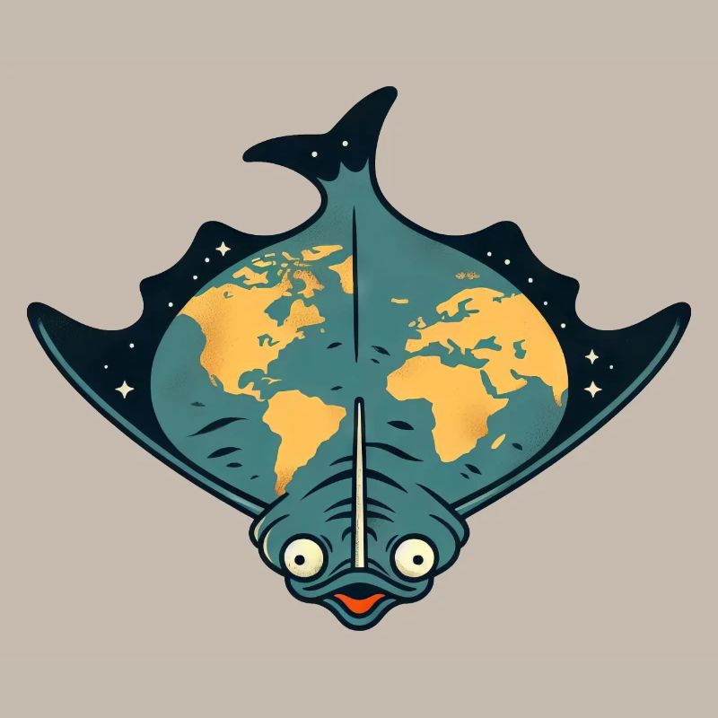 Flounder as Flat Earth Funny